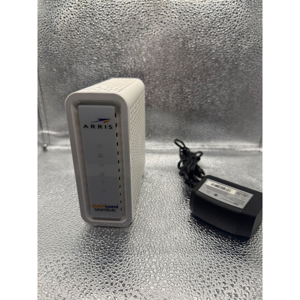Arris Surfboard SBG6700 AC WiFi Router Modem‎ Gateway Power Adapter